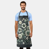 Whispered Clover Knotwork Garden Schort (Gedragen)