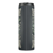 Whispered Clover Knotwork Garden Thermosbeker (Achterkant)