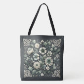 Whispered Clover Knotwork Garden Tote Bag (Voorkant)
