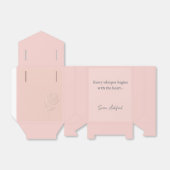 Whispered Words  Bedankdoosjes (Uitgevouwen)