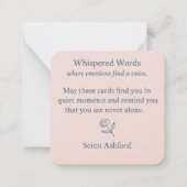 Whispered Words-V1_thank you note Notitiekaartje (Achterkant)