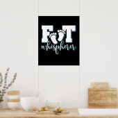 Whisperer - Podiatry Podiatrist Foot Doctor Poster (Keuken)