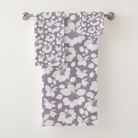 Whispering bessen handdoek set (Insitu)