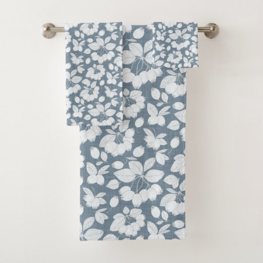 Whispering bessen handdoek set (Insitu)