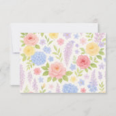 Whispering Blooms RSVP Kaartje (Achterkant)