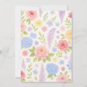 Whispering Blooms Uitnodiging (Achterkant)