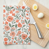 Whispering blossoms of grace theedoek (Quarter Fold)