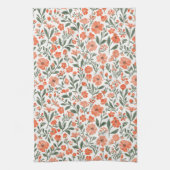 Whispering blossoms of grace theedoek (Verticaal)