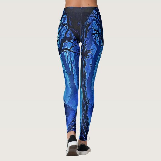 Whispering Bossen Dark Fantasy Leggings (Achterkant)