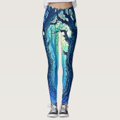 Whispering Bossen Dark Fantasy Leggings (Voorkant)