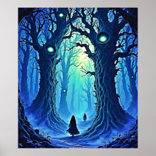 Whispering Bossen Dark Fantasy Poster