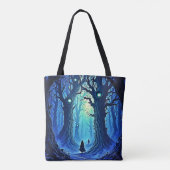 Whispering Bossen Dark Fantasy Tote Bag (Achterkant)
