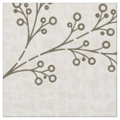 Whispering Botanicals Stof | Olijf Ginkgo Bloem (Close Up)