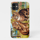 Whispering Cat, Louis Wain Case-Mate iPhone Case (Achterkant)