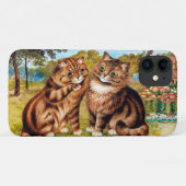 Whispering Cat, Louis Wain Case-Mate iPhone Case (Achterkant (horizontaal))