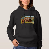 Whispering Cat, Louis Wain Hoodie (Voorkant)