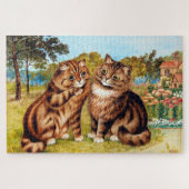 Whispering Cat, Louis Wain Legpuzzel (Horizontaal)
