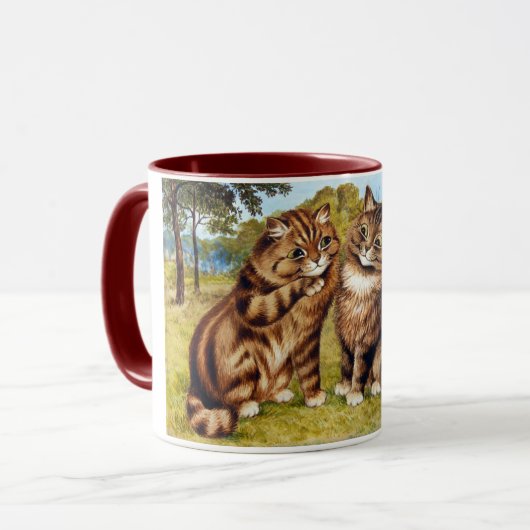 Whispering Cat, Louis Wain Mok (Voorkant links)