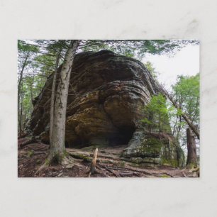 Whispering Cave, Hocking Hills SP, Ohio Briefkaart