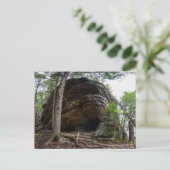 Whispering Cave, Hocking Hills SP, Ohio Briefkaart (Staand voorkant)