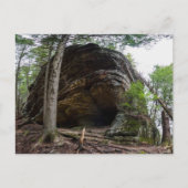 Whispering Cave, Hocking Hills SP, Ohio Briefkaart (Voorkant)