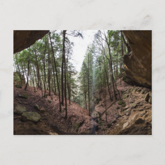 Whispering Cave, Hocking Hills SP, Ohio Briefkaart