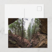 Whispering Cave, Hocking Hills SP, Ohio Briefkaart (Voorkant / Achterkant)