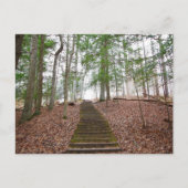 Whispering Cave, Hocking Hills State Park, Ohio Briefkaart (Voorkant)