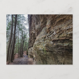Whispering Cave, Hocking Hills State Park, Ohio Briefkaart