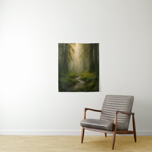 Whispering Forest Wandkleed (In situ)