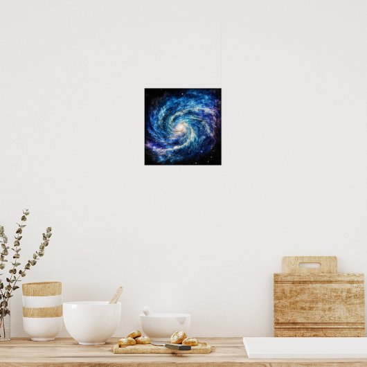 Whispering Galaxies Poster (Keuken)