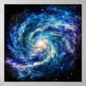 Whispering Galaxies Poster (Voorkant)