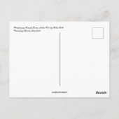 Whispering Giants Anishinaabe Winnipeg Beach Briefkaart (Achterkant)