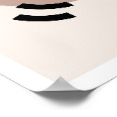 Whispering Leaves 3: Minimalistische Boho Botanica Poster (Hoek)