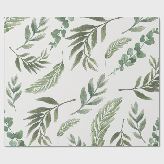 Whispering Leaves Cadeaupapier (Vlak)