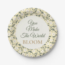 Whispering Meadow - Boter Geel Bloemenborder