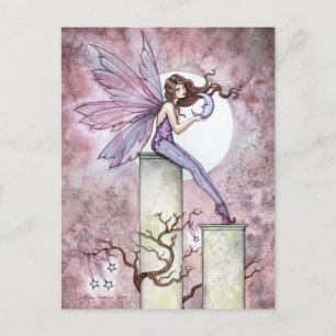 Whispering Moon Fairy Briefkaart