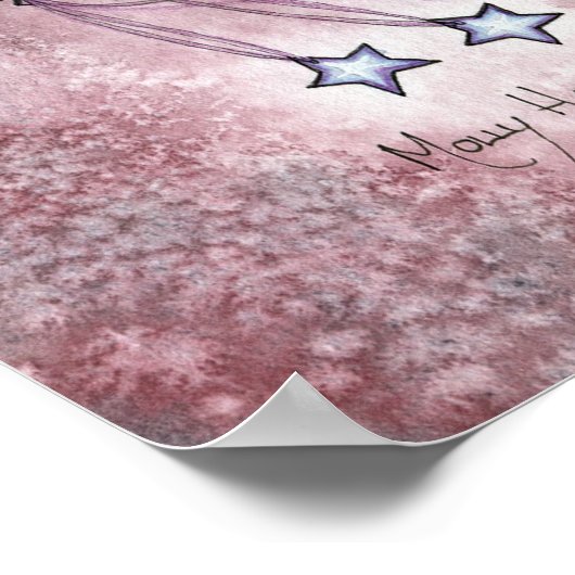 Whispering Moon Fairy Poster (Hoek)