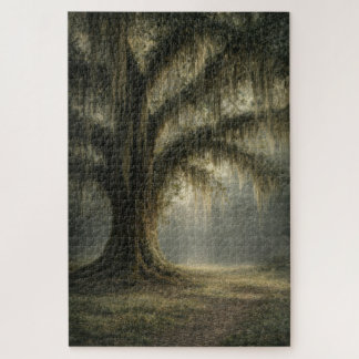 Whispering Oak | Moody Southern Landscape | Puzzle Legpuzzel