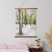 Whispering Oak Trees Natuur Geïnspireerd wandtapij Hangend Wandkleed (Slaapkamer)