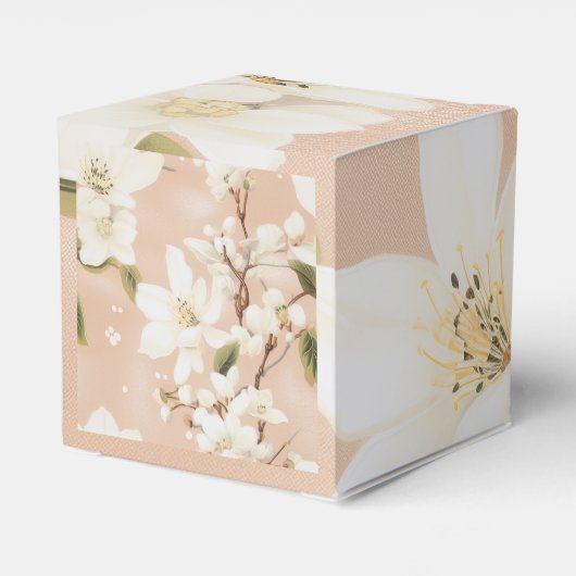 "Whispering Petals Gift Box" Bedankdoosjes (Achterkant)