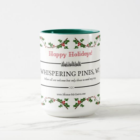 Whispering Pines Holiday Mok (Midden)