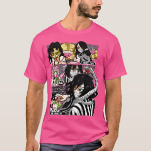 Whispering Shadows Demon Slayer Obanai Iguro Desig T-shirt