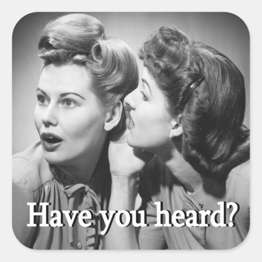 Whispering Sticker (Voorkant)