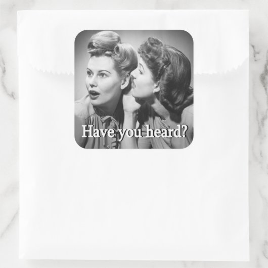 Whispering Sticker (Tas)