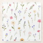 Whispering Wilds Glazen Onderzetter (Voorkant)