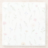 Whispering Wilds Glazen Onderzetter (Achterkant)