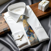 Whispering Winds Abstract Art Stropdas