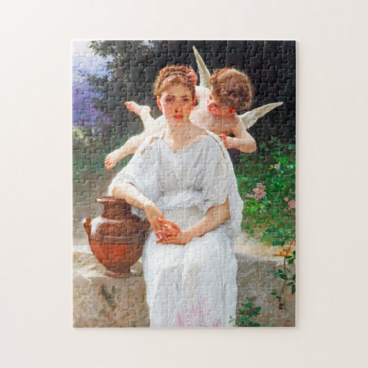 Whisperings of Love Bouguereau Legpuzzel (Verticaal)