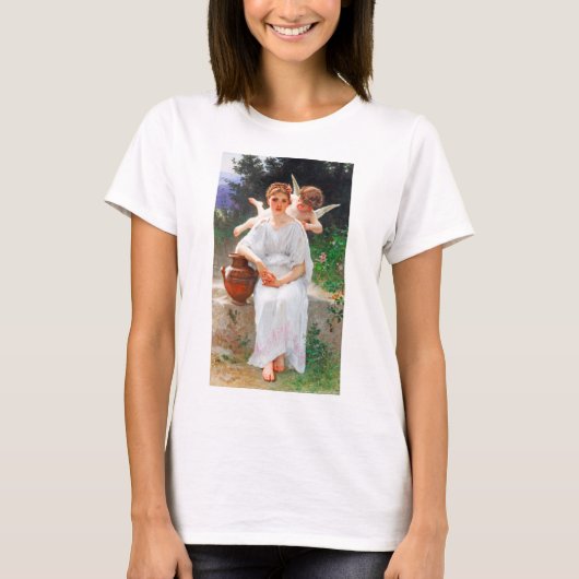 Whisperings of Love, Bouguereau T-shirt (Voorkant)